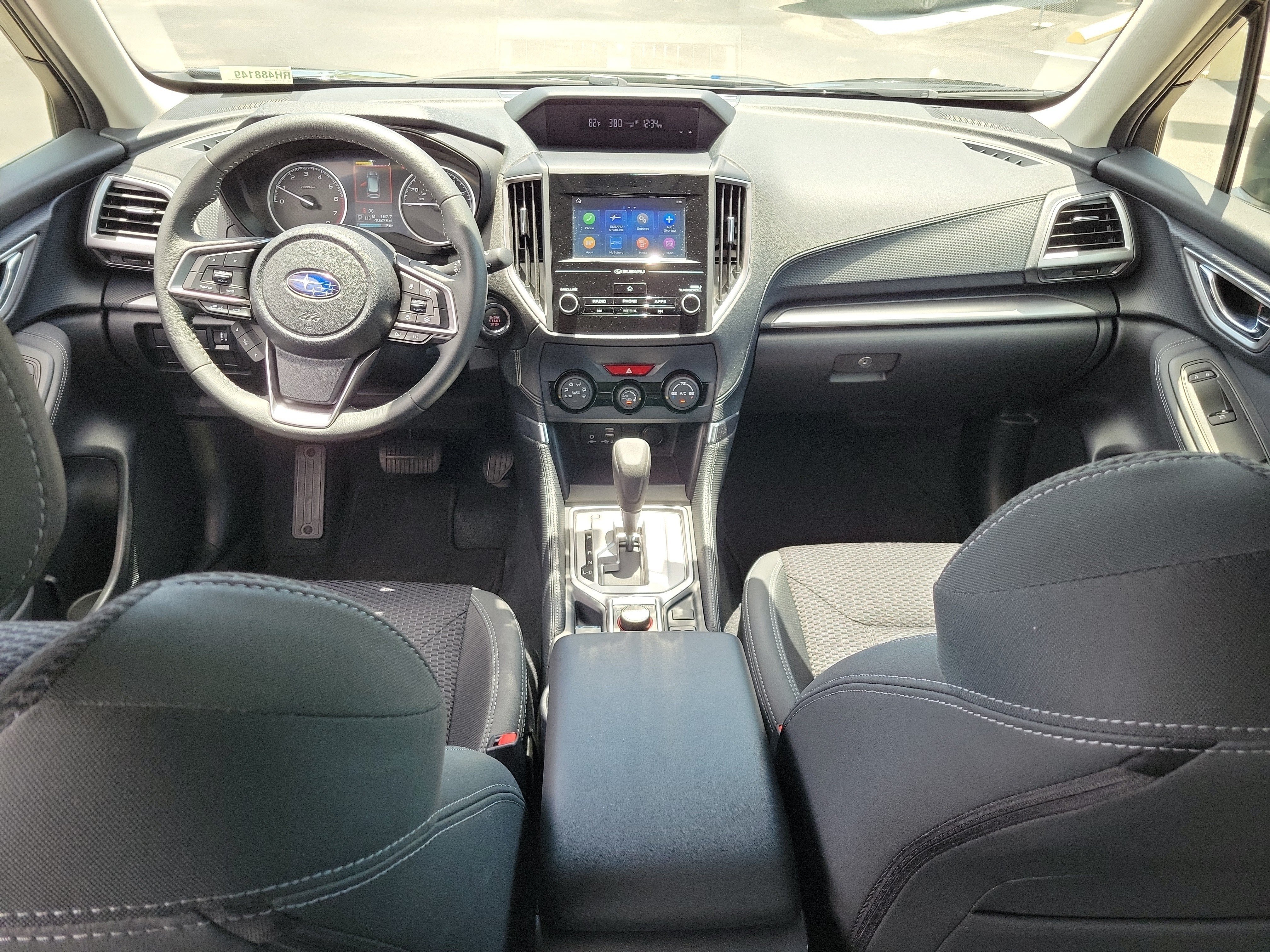 Used 2024 Crystal Black Silica Subaru Premium image 16