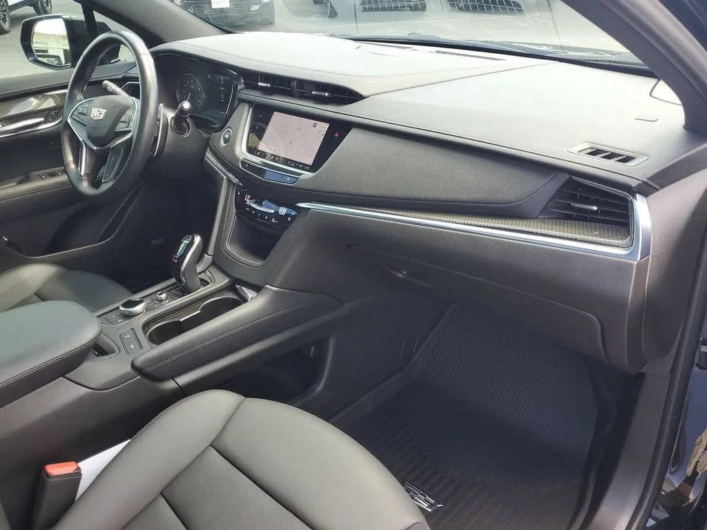 Used 2022 Stellar Black Metallic Cadillac Sport image 30