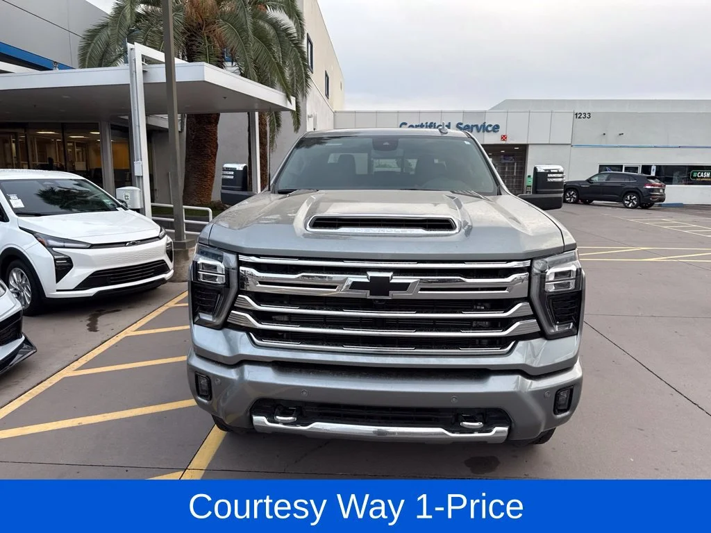 Used 2024 Sterling Gray Metallic Chevrolet High Country image 4