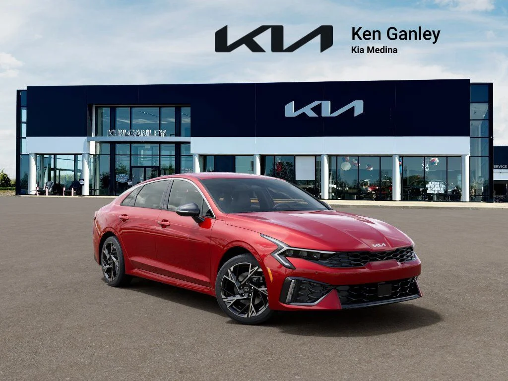 New 2026 Runway Red Kia GT-Line AWD image 8