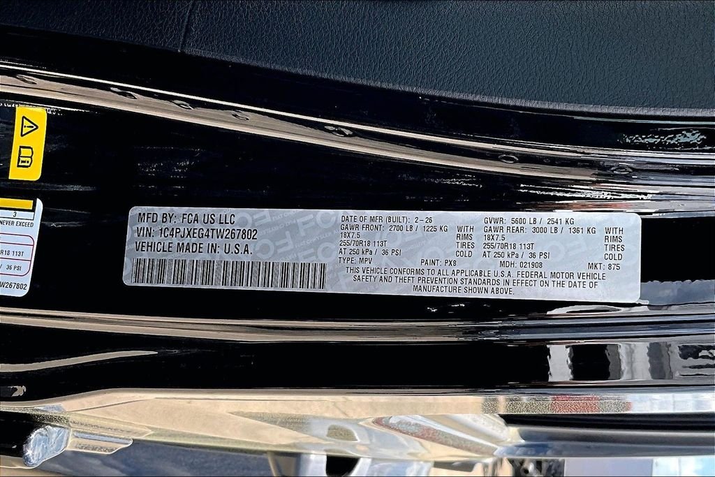 New 2026 Jeep Wrangler Sahara 4D Sport Utility