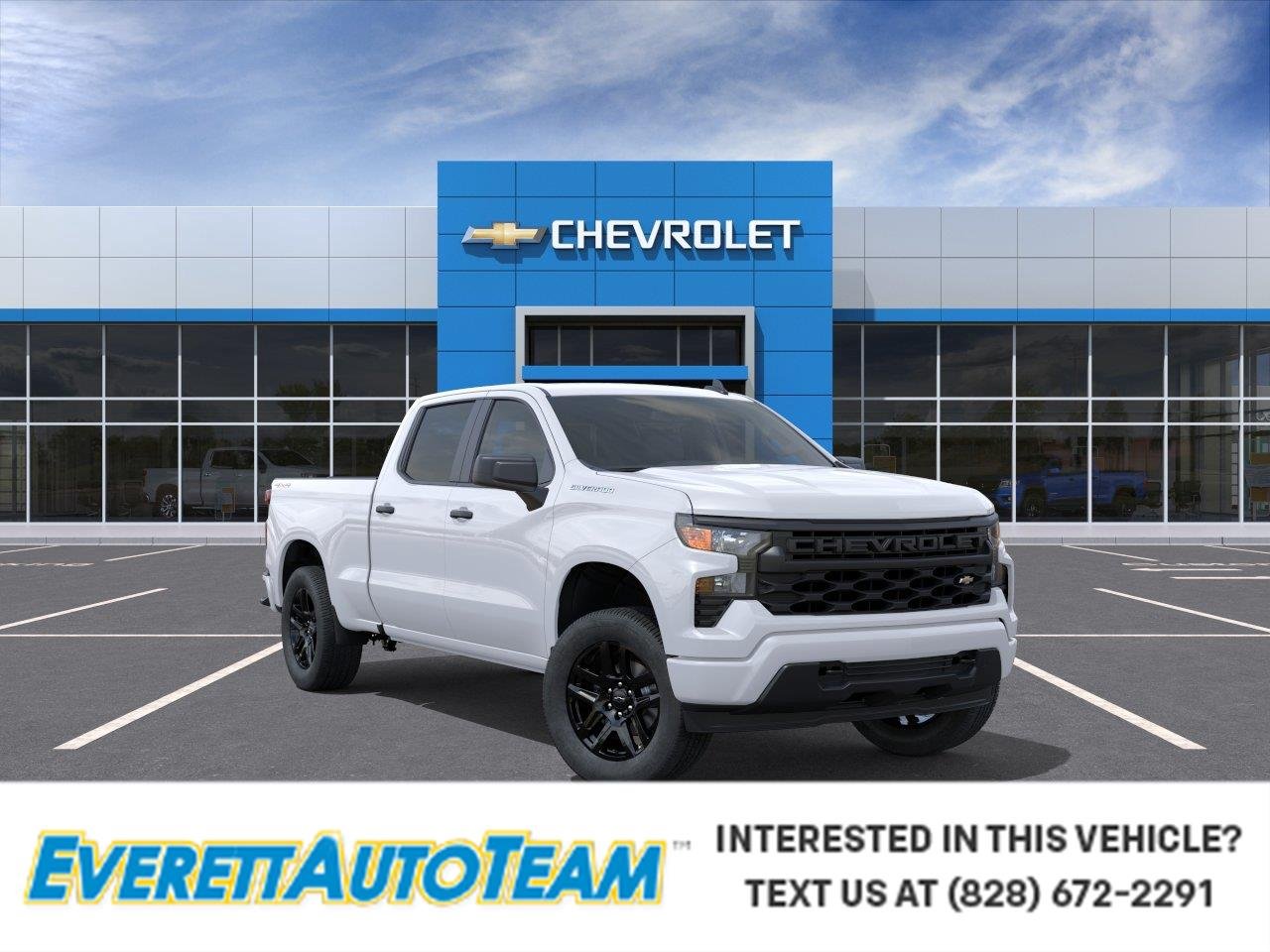 Summit White 2026 Chevrolet Silverado 1500 Pickup Truck Four-Wheel Drive 