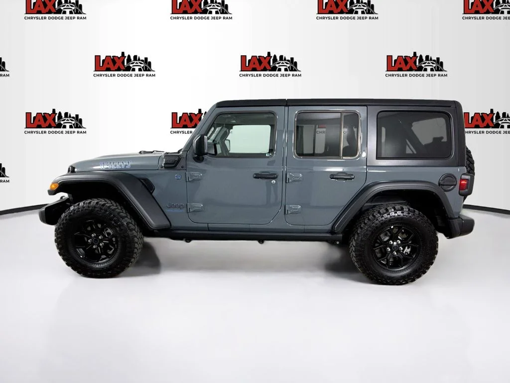 Used 2025 Gray Jeep Willys 4xe image 4