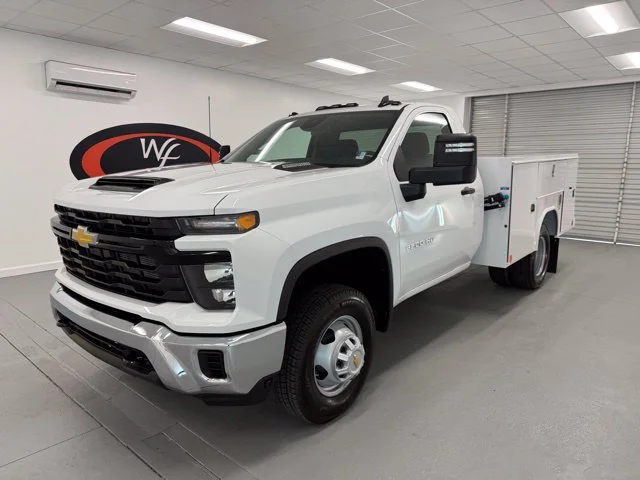 New 2026 Summit White Chevrolet Work Truck image 3
