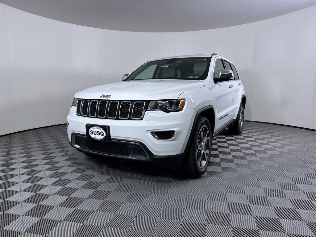 Used 2021 Bright White Clearcoat Jeep Limited image 19