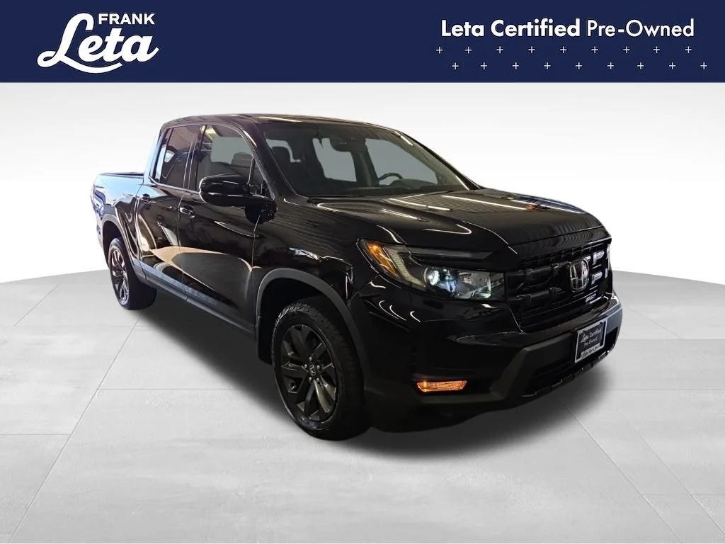 Certified Used 2024 Black Honda Sport image 9