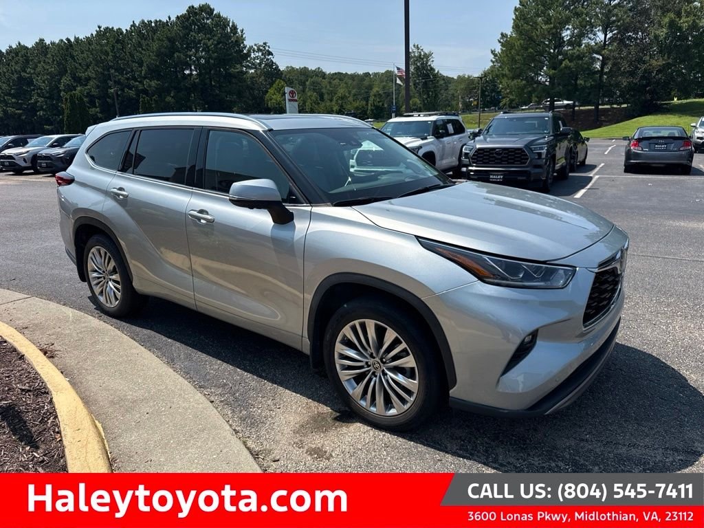 Used 2023 Silver Toyota Platinum image 1