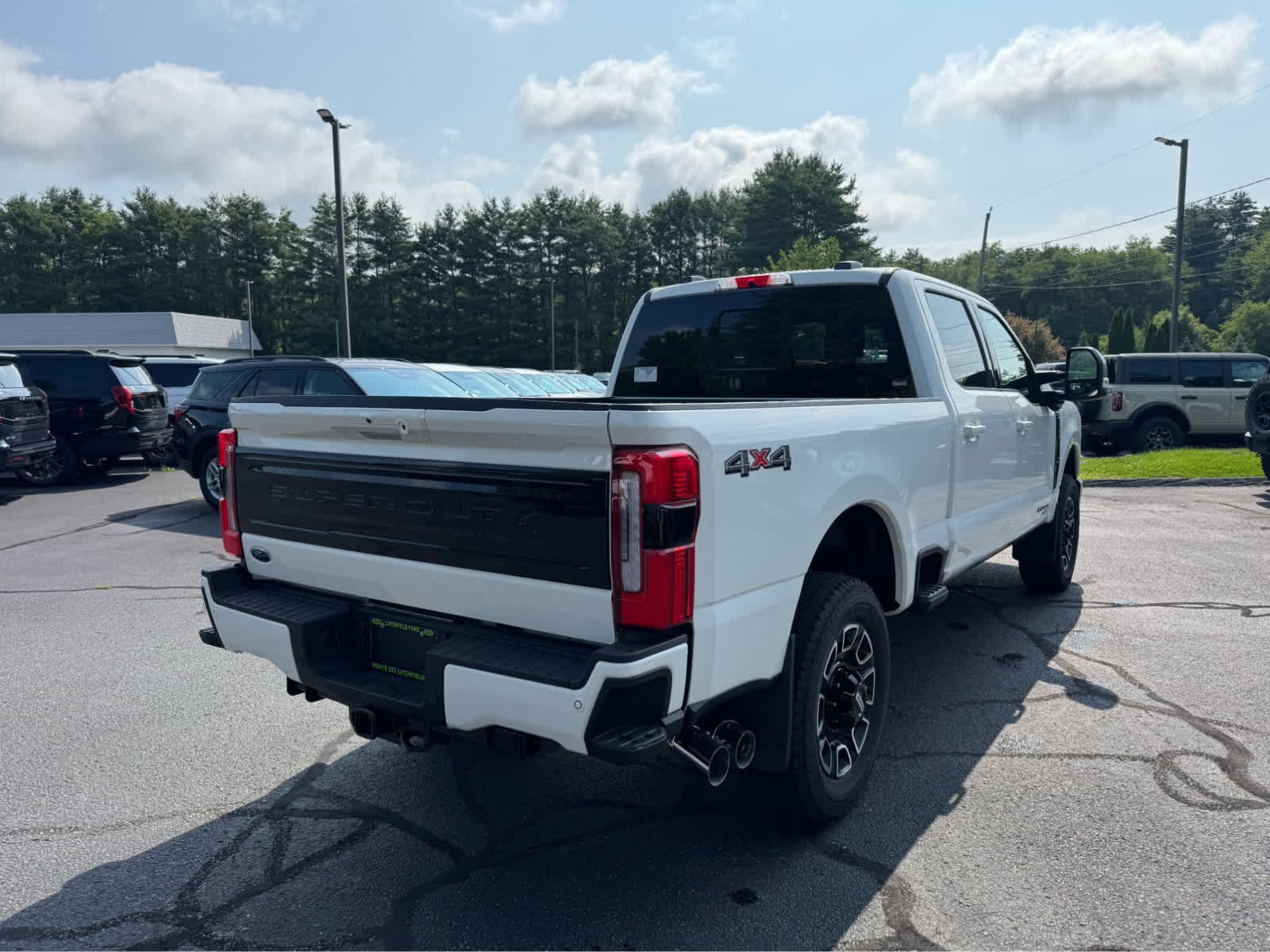 New 2026 Star White Metallic Tri-Coat Ford Platinum image 6