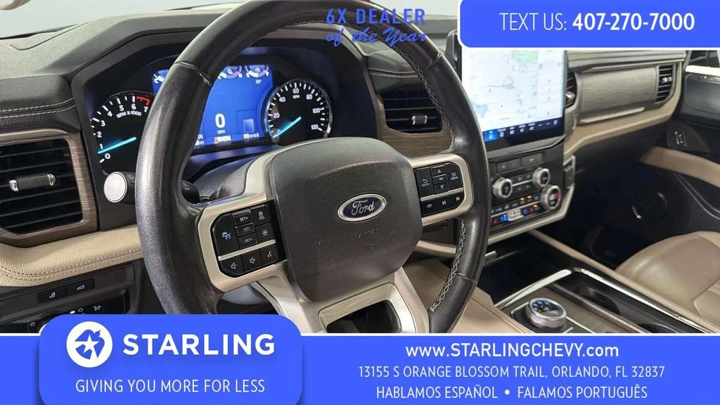 Used 2024 Black Ford Limited MAX image 41