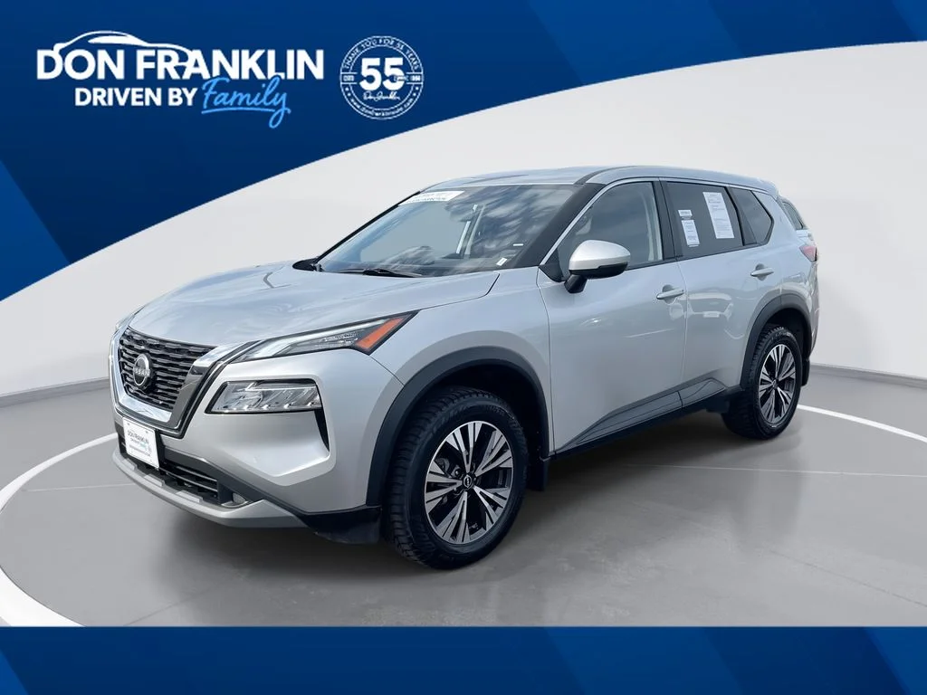 Used 2023 Silver Nissan SV image 1