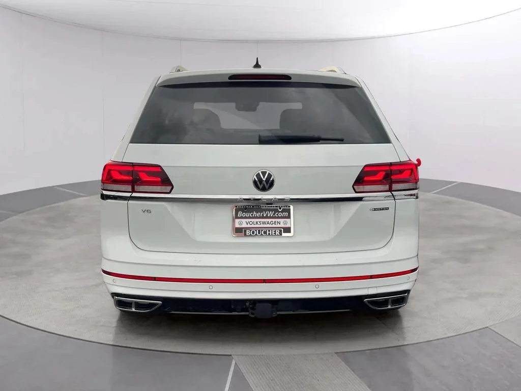 Used 2023 Pure White Volkswagen 3.6L V6 SEL Premium R-Line image 4