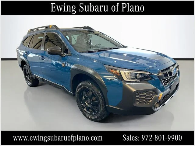 Used 2024 Blue Subaru Wilderness image 1
