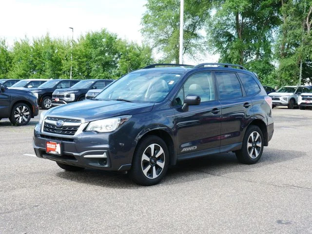 Used 2018 Subaru Forester Premium with VIN JF2SJAEC4JH480742 for sale in White Bear Lake, Minnesota