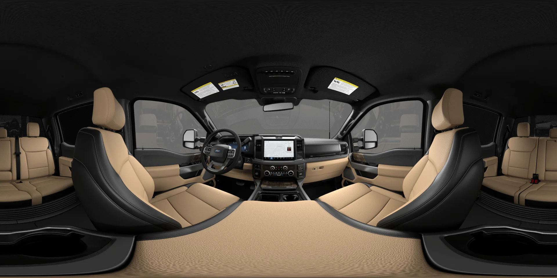 New 2027 Agate Black Metallic Ford Lariat image 8