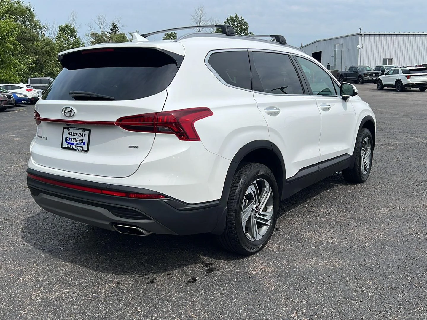 Used 2023 Serenity White Pearl Hyundai SEL image 25