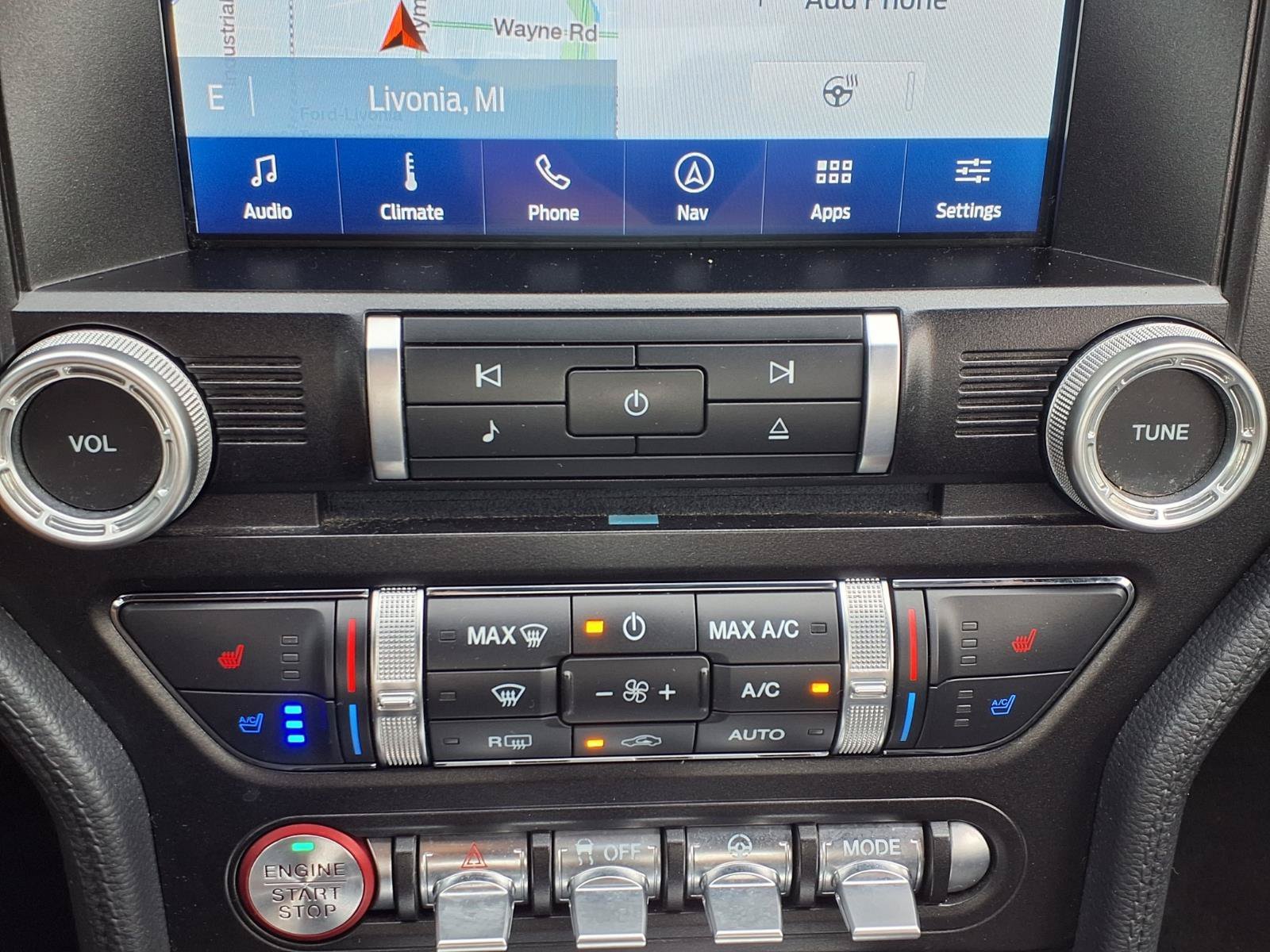 Used 2022 Brittany Blue Metallic Ford EcoBoost Premium image 12