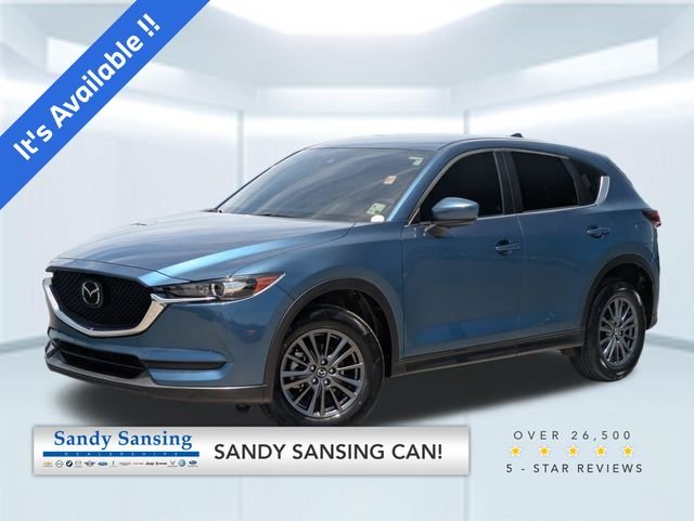 Used 2021 Blue Mazda Touring image 1