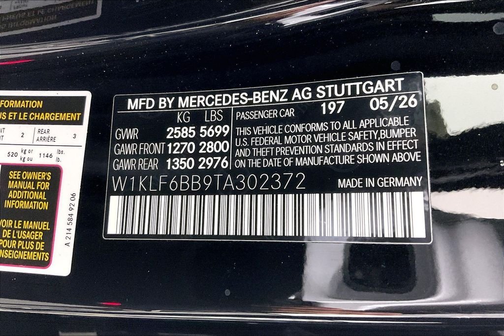 New 2026 Obsidian Black Metallic Mercedes-Benz E 450 image 12