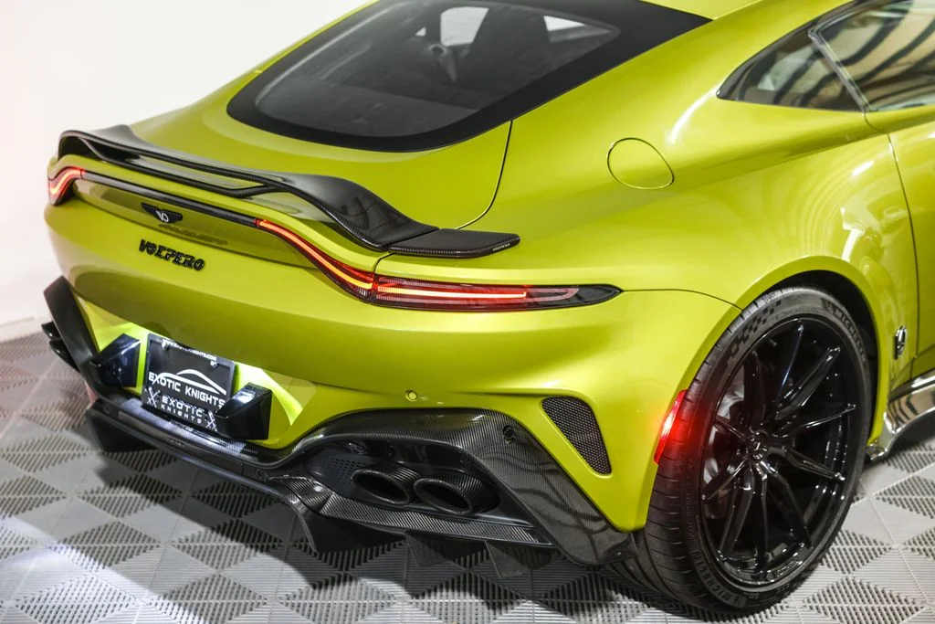 Used 2025 Yellow Aston Martin Base image 8