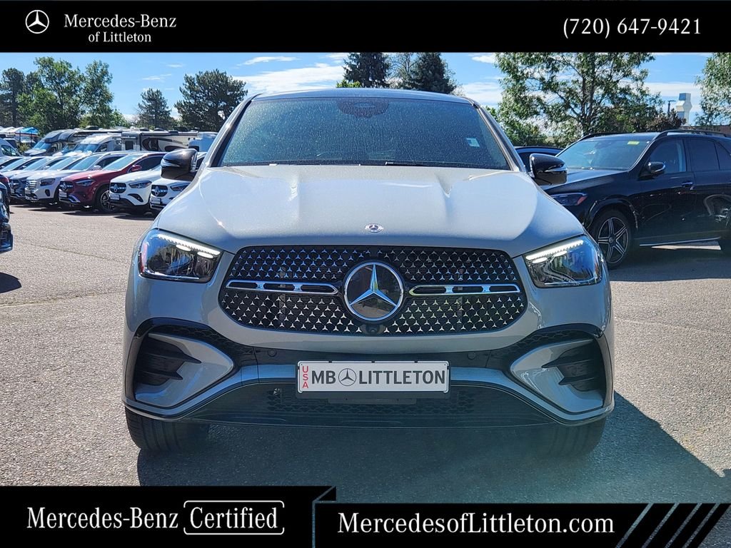 Certified Used 2025 Gray Mercedes-Benz GLE 450 image 2
