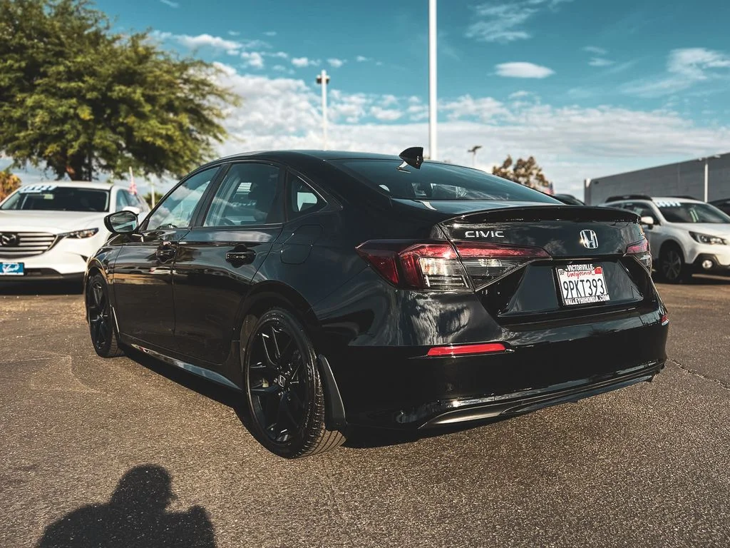 Certified Used 2025 Crystal Black Pearl Honda Sport image 6
