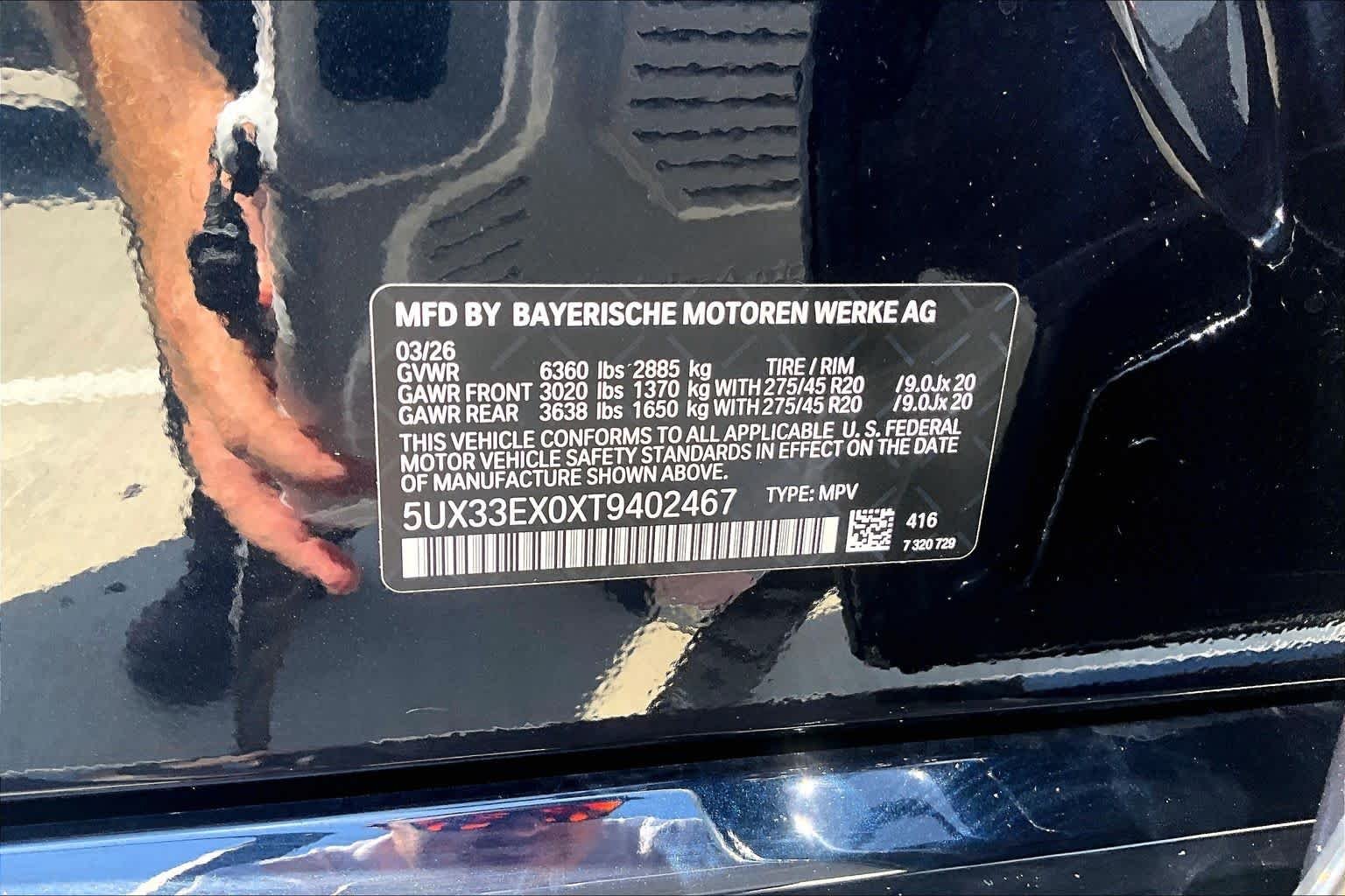 Used 2026 Carbon Black Metallic BMW xDrive40i image 33