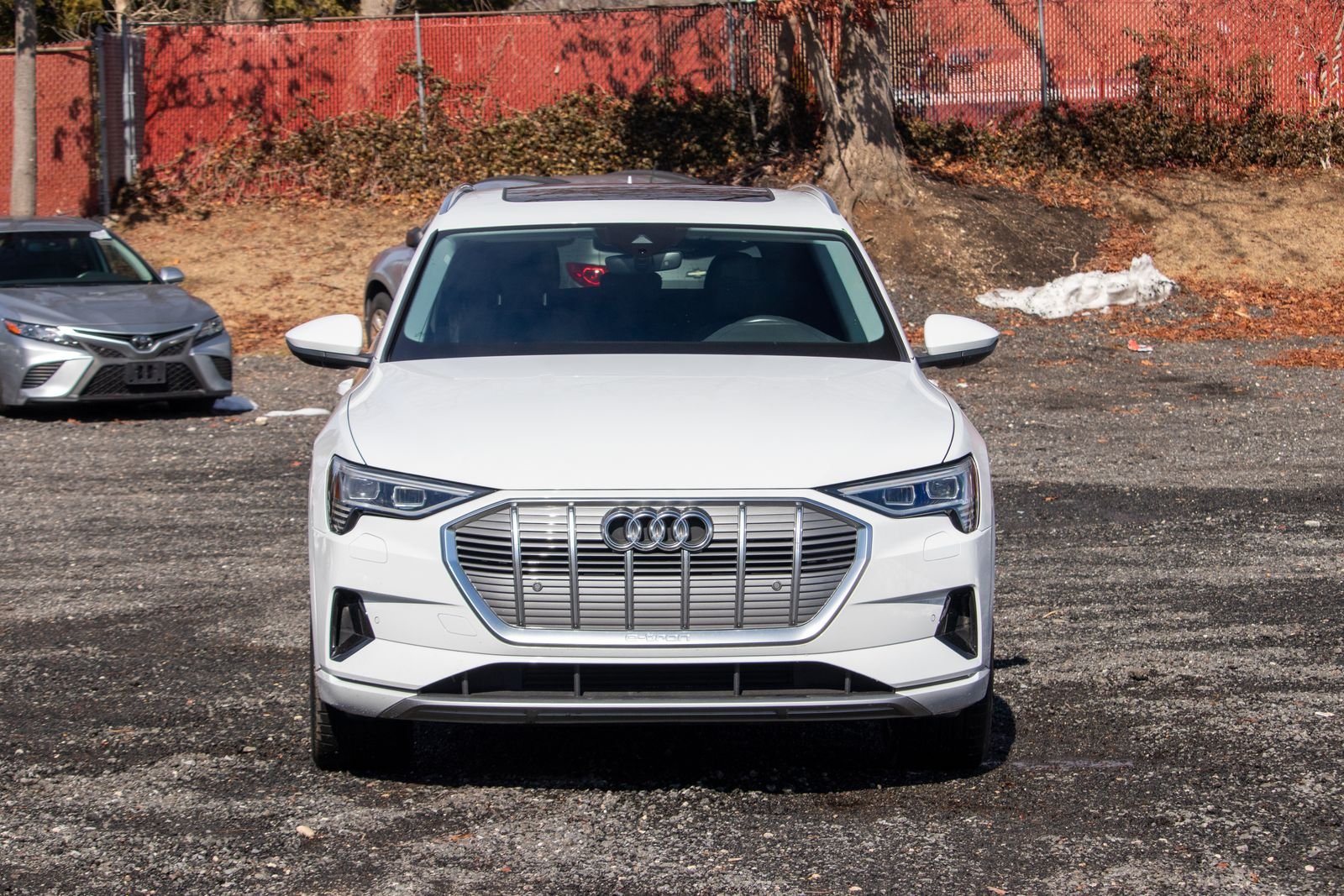 Used 2021 Audi e-tron Premium with VIN WA1AAAGE0MB016504 for sale in Commack, NY