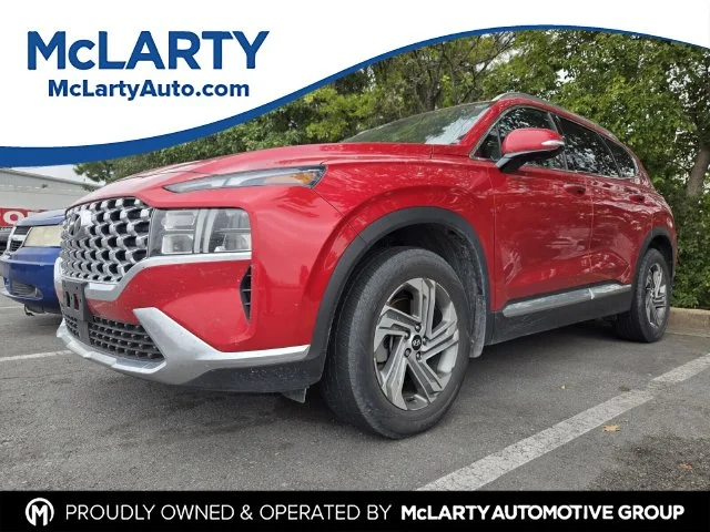 Used 2022 Red Hyundai SEL image 1