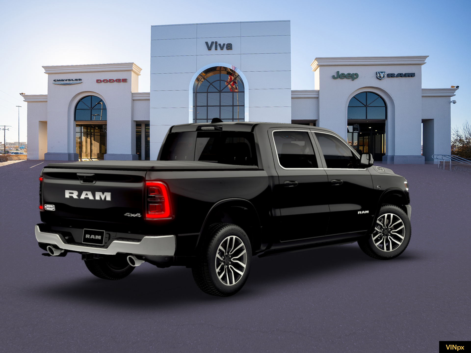 New 2026 Diamond Black Crystal Pearl-Coat Exterior Paint RAM Limited image 6