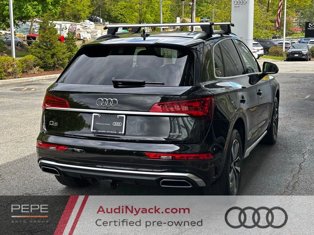 Certified Used 2023 Black Audi 45 S line Prestige image 4