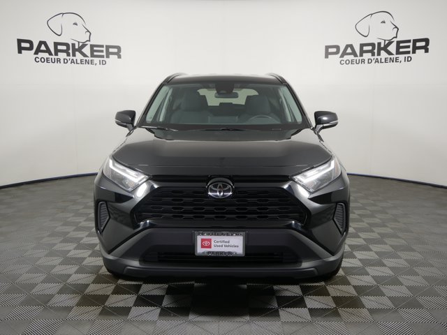 Certified Used 2025 Midnight Black Metallic Toyota Hybrid LE image 3