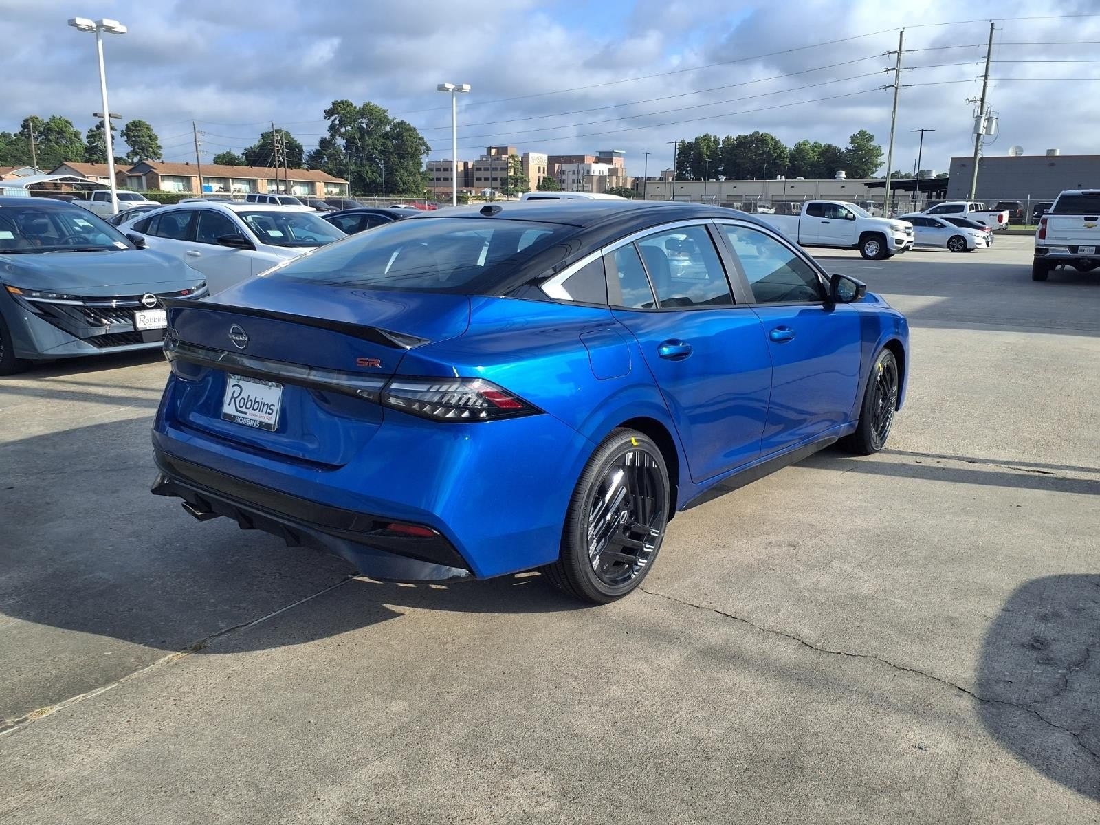 2026 Nissan Sentra SR Blue at Robbins Nissan