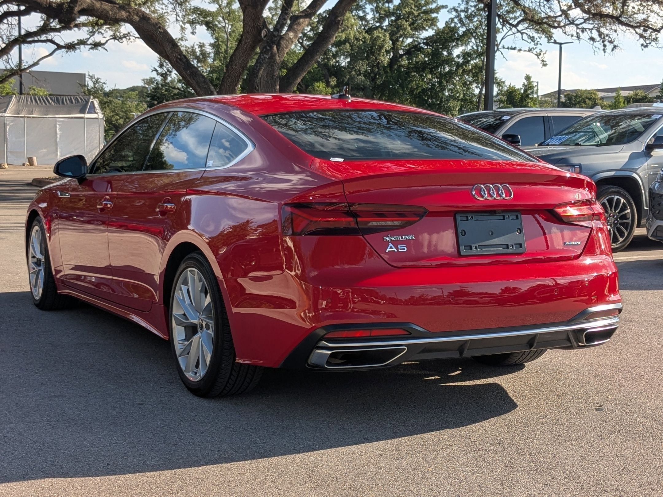 Used 2022 Red Audi Premium image 5