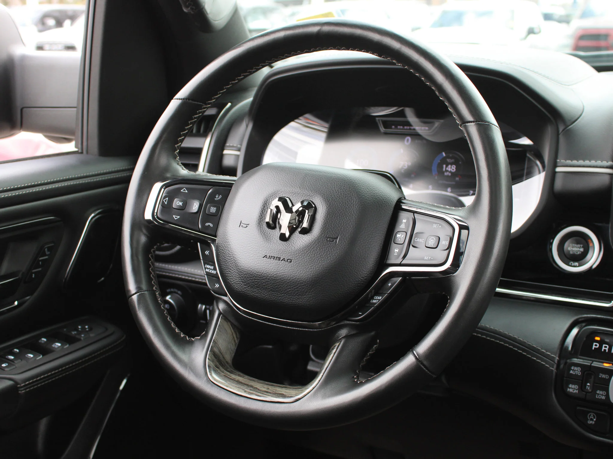 Certified Used 2025 Black RAM Limited * No Accidents | Twin-Turbo | Trailer Tow | Running Boards | Head-Up Display | 540 HP image 6