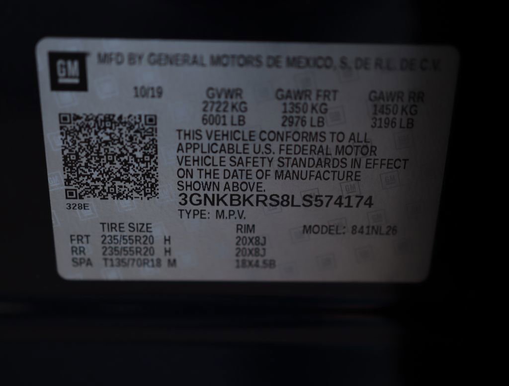 Used 2020 Midnight Blue Metallic Chevrolet RS image 43