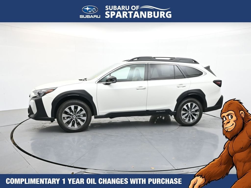 Used 2025 Crystal White Pearl Subaru Limited image 3