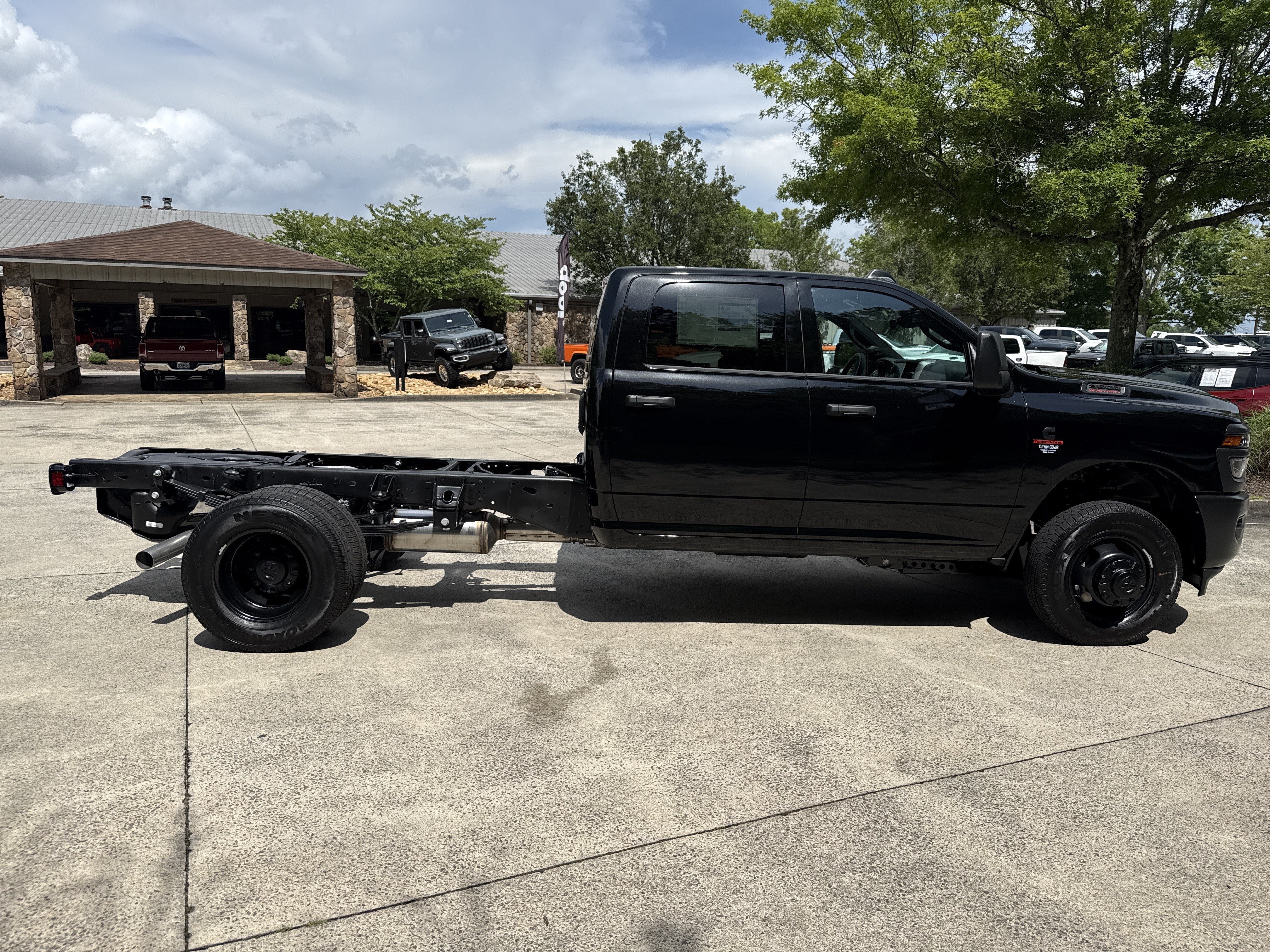 New 2026 Diamond Black Crystal Pearlcoat RAM Tradesman image 8