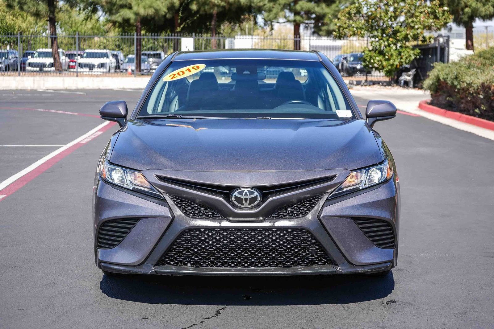 Used 2019 Gray Toyota SE image 2