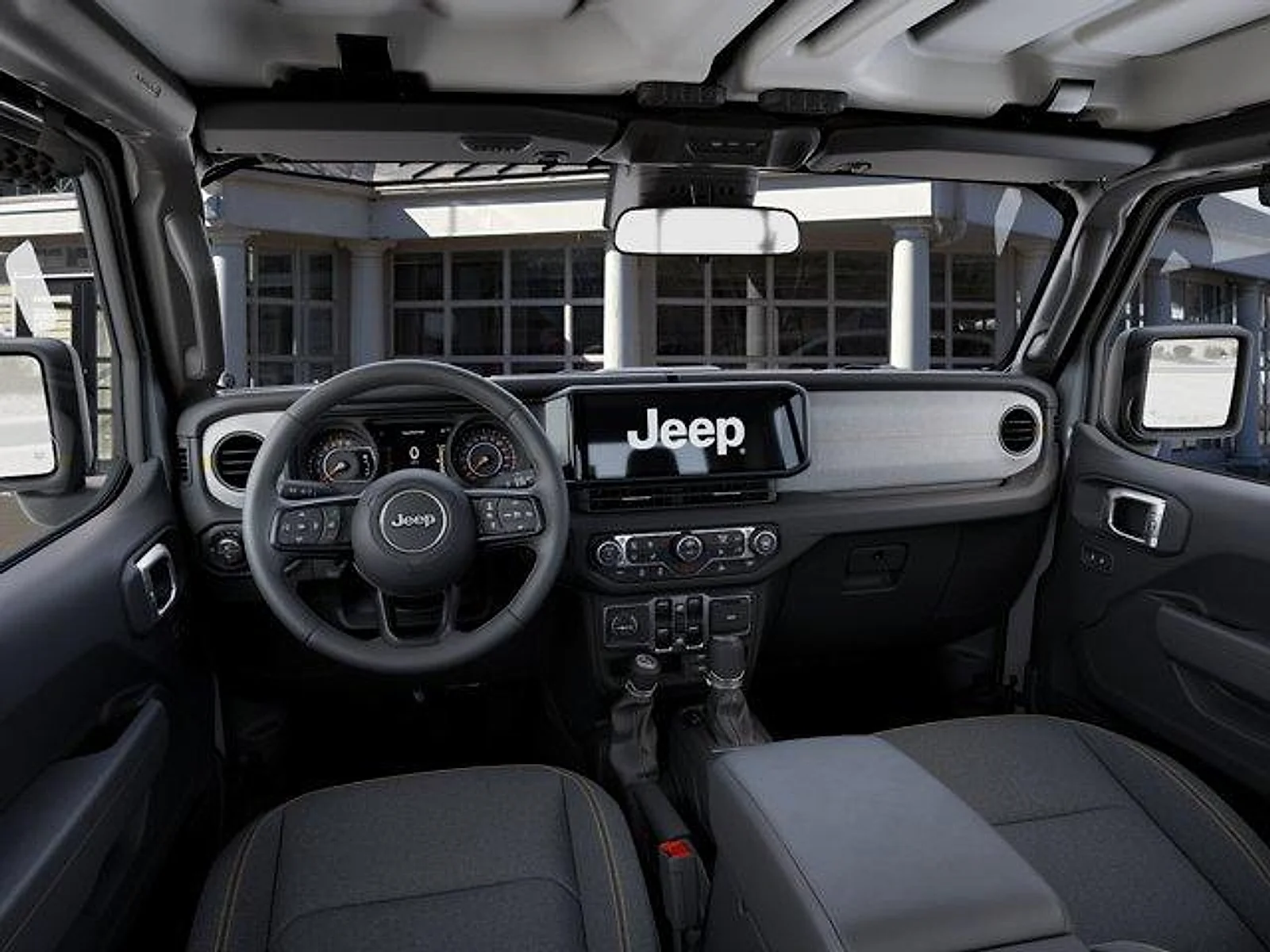 New 2026 Bright White Clearcoat Jeep Sport S 4x4 image 14
