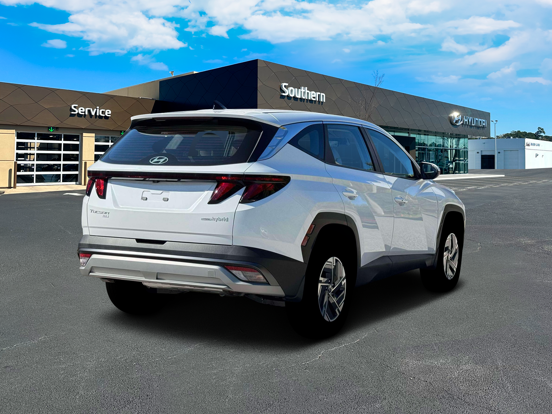 New 2026 White Hyundai Blue image 7