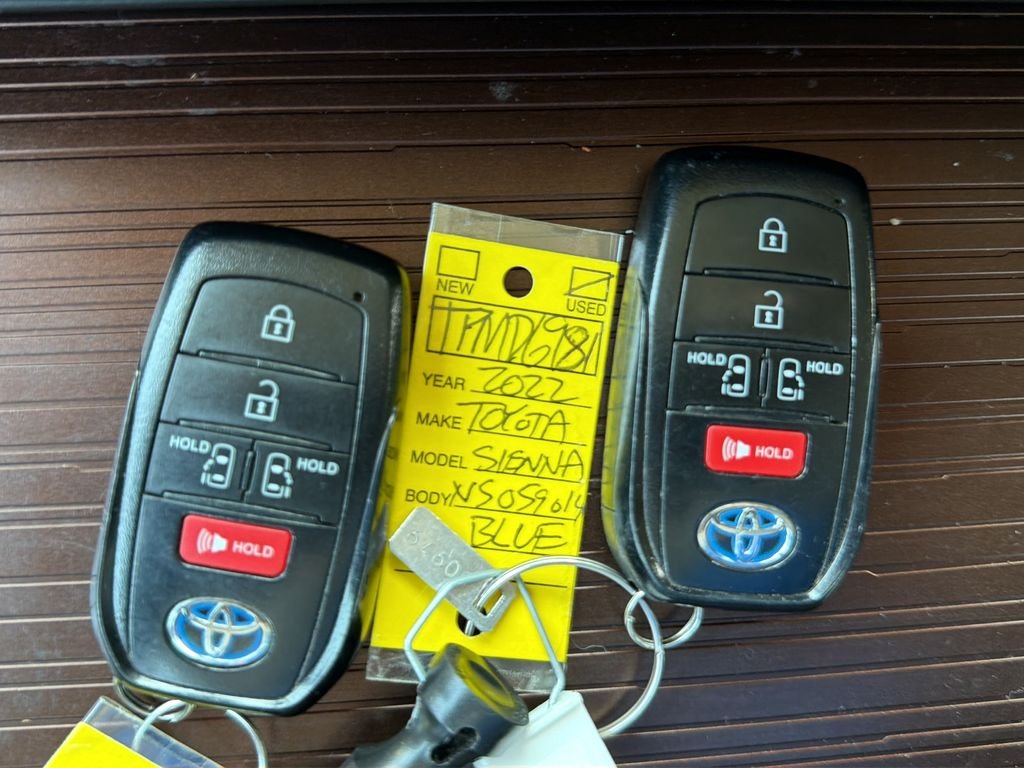 Used 2022 Blue Toyota LE image 12
