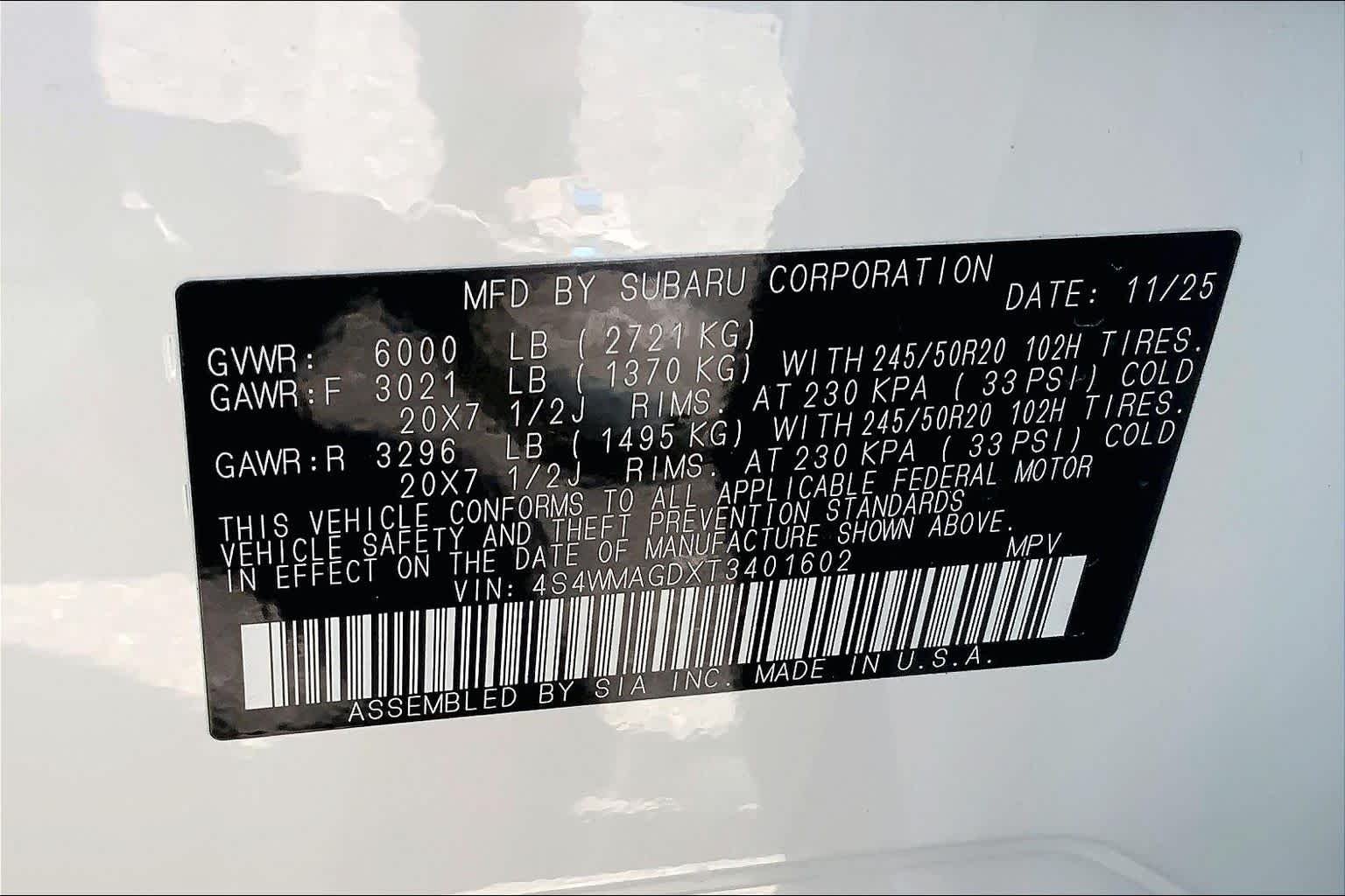 2026 Subaru Ascent Limited - Photo 30