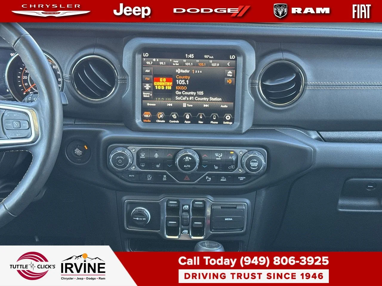 Used 2023 Bright White Clearcoat Jeep High Altitude image 22