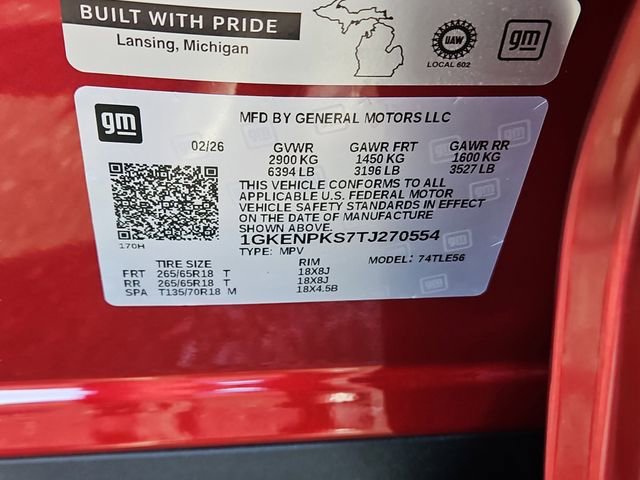 New 2026 Volcanic Red Tintcoat GMC AT4 image 5
