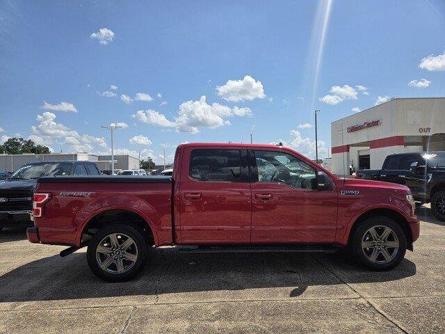 Used 2020 Rapid Red Metallic Tinted Clearcoat Ford XLT image 6