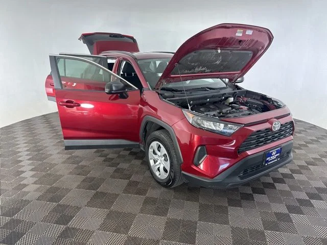 Used 2021 Red Toyota LE image 13