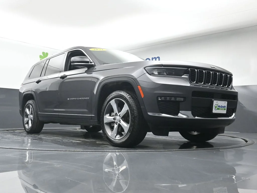 Certified Used 2021 Gray Jeep Limited image 29