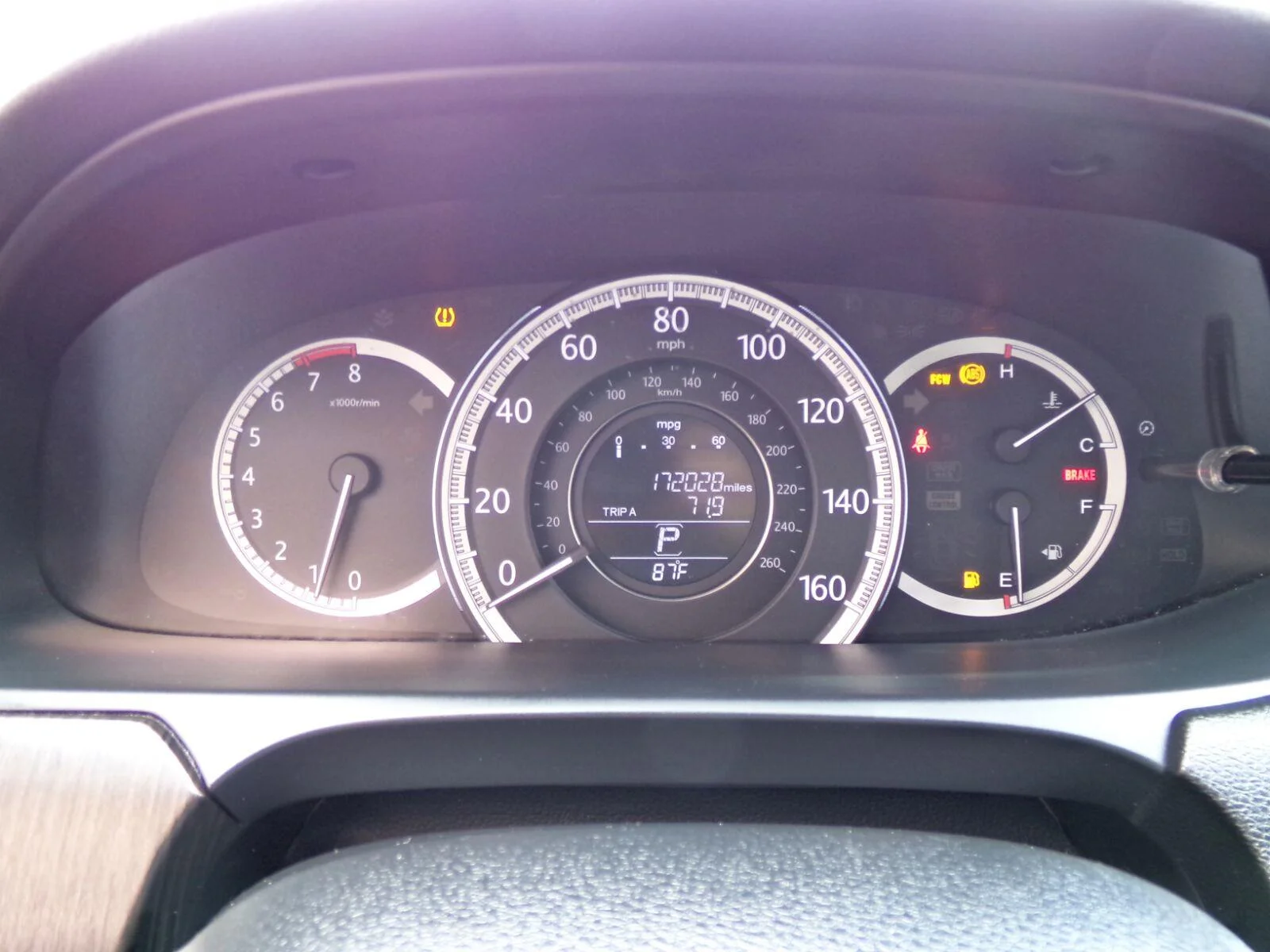 Used 2013 White Orchid Pearl Honda EX-L image 8