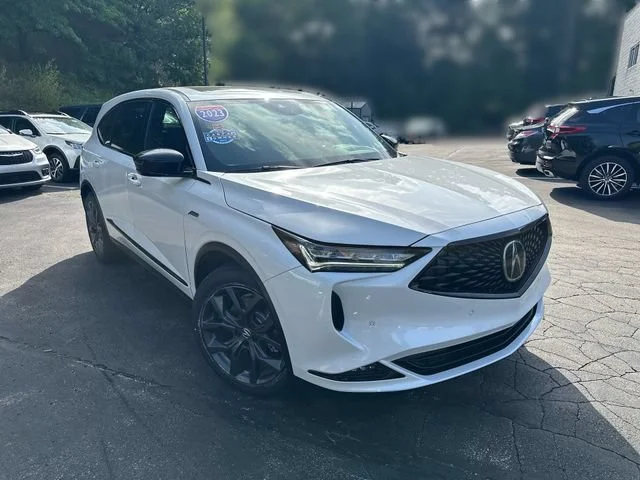 Used 2023 Platinum White Pearl Acura SH-AWD with A-Spec Package image 40