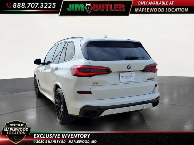 Used 2021 White BMW M50i image 2